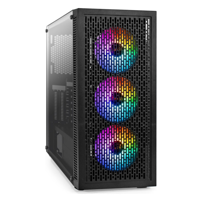 Корпус Miditower EXEGATE EVO-5001A-EVO800, БП EVO800RGB EX296071RUS